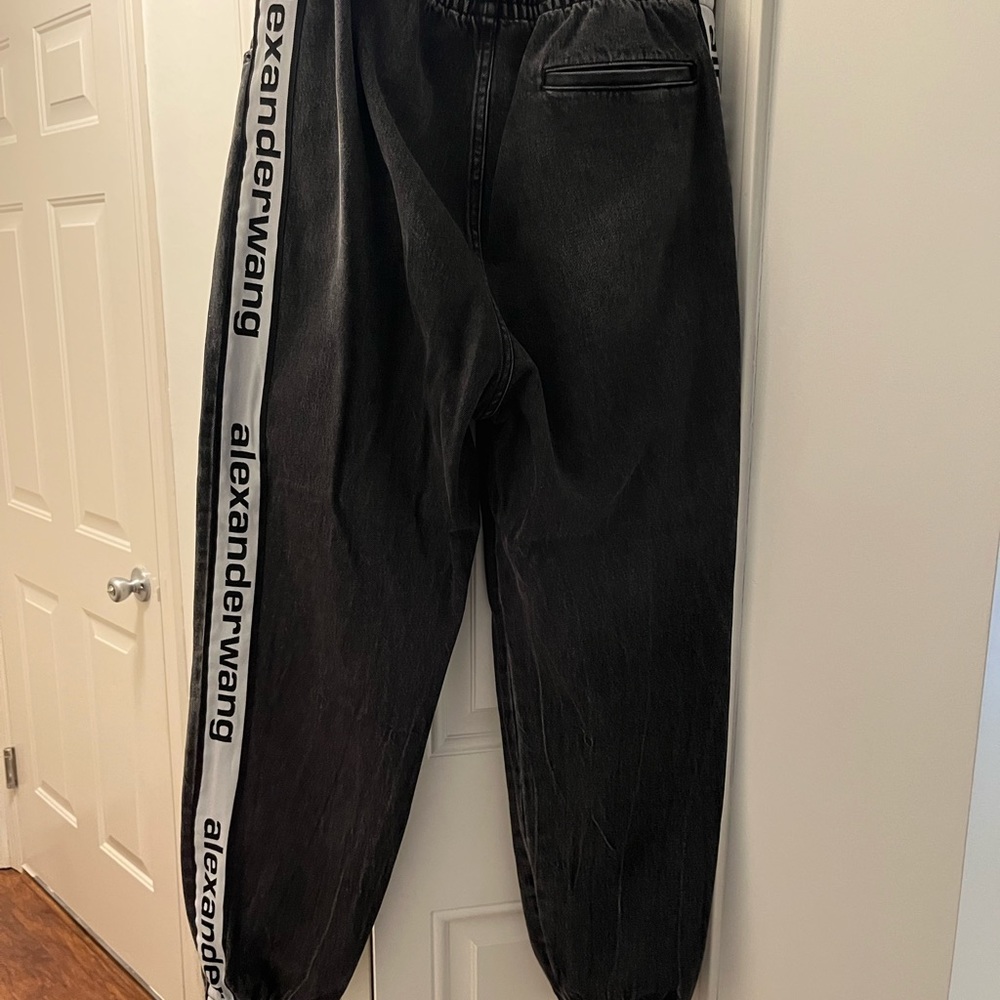 Alexander wang denim joggers